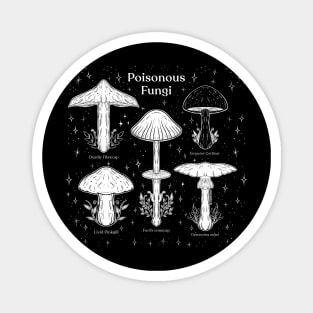 Poisonous Fungi Magnet